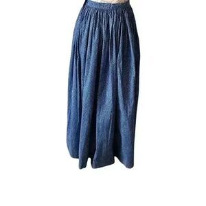 Cottagecore Vintage Home made Prairie Maxi Long Homesteader Skirt Small